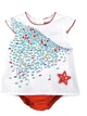 Платье + трусики Boboli 133029 56 cm (8169156cm) Белый - изображение 1