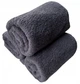 Набор махровых полотенец Ecotton Premium 30х50 см 3 шт Dark Gray (ROZ6400069843) - изображение 1