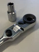 Трещотка мини 1/4" с шарниром TOPTUL 60 зубцов (исп. с FTDF0810) CHEV0811 - изображение 6