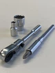 Трещотка мини 1/4" с шарниром TOPTUL 60 зубцов (исп. с FTDF0810) CHEV0811 - изображение 7