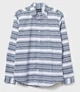 Чоловіча сорочка LC Waikiki в смужку XL Синьо-біла (LCWShirt -9008) - зображення 1