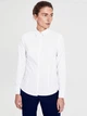 Жіноча сорочка LC Waikiki на ґудзиках із кристалами 4XL Біла (LCW Woman -3644) - зображення 6