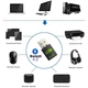 Двохдіапазонний Wi-Fi/Bluetooth адаптер U&P G38 AC600 2.4/5GHz + Bluetooth 4.2 Black (HG-G38-BK) - зображення 6