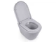 Безободковый унітаз Newarc Life 9823GR-M сірий матовий - зображення 9