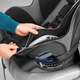Автокрісло Chicco NextFit Zip Max Air Чорне із сірим (79671.46) - изображение 5