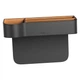 Автомобильный органайзер Baseus Elegant Car Storage Box Black Brown (CRCWH-01) - изображение 3