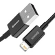 Кабель Lightning > USB Baseus Superior Series Fast Charging 2.4A 1.0m (CALYS-A01) Black - изображение 2