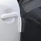Накладка для авто Baseus Streamlined Car Door Bumper Strip White (4Pack) (CRFZT-02) - изображение 2