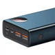 Портативний зарядний пристрій Baseus Adaman Metal Digital Display 65W 20000mAh QC3.0/PD3.0 Power Bank Blue (PPIMDA-D03) - зображення 3