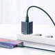 Сетевое зарядное устройство Baseus Super Silicone PD Charger 20W USB-C Blue (CCSUP-B03) - изображение 6