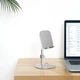 Підставка Baseus Literary Youth Desktop Bracket Telescopic Version для iPhone/iPad Silver (SUWY-A0S) - зображення 5