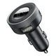 Автомобильное зарядное устройство Baseus Enjoy Bluetooth FM Launcher Dual-USB-A Black (CCLH-01) - изображение 1