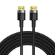 Кабель Baseus Cafule HDMI 4K to HDMI 4K 5m Black (CADKLF-H01) - зображення 1