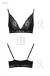 Эластичный топ с кружевом Passion PS001 TOP Черный L (SO4175) - изображение 4