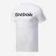Футболка хлопковая длинная мужская Reebok Linear Re FP9163 XL White (4062051838380) - изображение 7