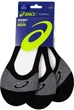 Набір чоловічих слідів ASICS Secret Sock 3033A394-001 39-42 (II) 3 пари Чорний (8718837148643) - зображення 2
