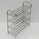 Полка для взуття Shoe Rack MPR4 на 4 яруса металева хромована - зображення 4
