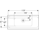 Ванна акриловая Geberit Tawa 180x80 554.124.01.1 + ножки - изображение 4