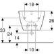 Биде подвесное Geberit Smyle Square (500.209.01.1) - изображение 4