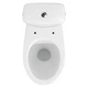 Унитаз-компакт 705 Cersanit Cersania SimpleOn 011 3/6 с сиденьем duraplast Slim Soft Close K119-001 - изображение 2