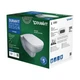 Подвесной унитаз Duravit D-Code Rimless 565x450 округлый, с сидением, белый (45700900A1) - изображение 9