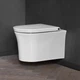 Подвесной унитаз Duravit White Tulip 540x370 овальный, с сидением, белый (2576092000/0027090000) - изображение 1