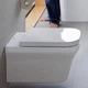 Подвесной унитаз Duravit P3 570x380 прямоугольный, с сидением, белый (2561090000/0020390000) - изображение 2