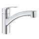 Змішувач для кухні з висувним виливом Grohe Eurosmart 30305001 - зображення 12