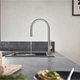 Змішувач для кухні Hansgrohe Talis 210 1jet з витяжним виливом, Stainless Steel (72802800) - изображение 2