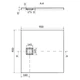 Душевой поддон Cersanit Tako 90x90 S601-122 - изображение 2