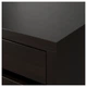 Комп'ютерний стіл з надбудовою MICKE IKEA 499.267.49 чорний/коричневий 105х50 - изображение 6