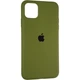 Чехол Fiji Silicone Case для Apple iPhone 13 Pro Max бампер накладка Soft Touch с микрофиброй Pinery Green - изображение 1