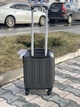 Чемодан пластиковый для ручной клади Lowcost лоукост Wizz Air 40 x 20 x 30 темно-серый - изображение 3