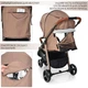 Прогулочная коляска El Camino X3 ME 1025 Sand - изображение 5