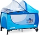 Детская кровать манеж Caretero Grande 2016 Blue - изображение 1