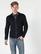 Кофта мужская Colin's CL1055784MNV S Navy Melange - изображение 1