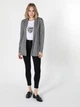 Пиджак клетчатый удлиненный женский Colin's CL1055284BLK XS Черный - изображение 3