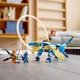 Zestaw klocków LEGO NINJAGO Smok gromu Jaya EVO 140 elementów (71760) - obraz 5
