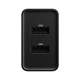 Адаптер мережевий BASEUS Speed Mini Dual U Charger |2USB, 2A, 10.5W| (CCFS-R02) Колір Black - зображення 6