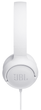 Навушники T500 White JBL 000333895 - зображення 3