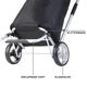 Сумка-візок ShoppingCruiser Foldable Black (604320) - изображение 2