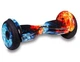 Гіроборд Smart Balance Wheel U20 Premium +Autobalance +Арр 10.5" Лід та полум'я - зображення 5