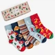 Набір з 5 пар шкарпеток в подарунковій коробці Dodo Socks - Holiday 44-46 - изображение 1