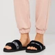 Женские домашние тапочки с открытым носком Puma Fluff 38493701 40.5 (7) 26 см Puma Black-Puma White (4064533846975) - изображение 6
