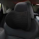 Ортопедичний підголовник Lagodrive Air Wave 22x26x12см чорний - зображення 1