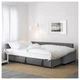 Диван FRIHETEN IKEA 192.975.67 темно-сірий тканина - зображення 4