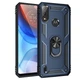 Чехол Shield для Motorola Moto E7i / E7 Power / E7i Power противоударный Бампер с подставкой Dark-Blue - изображение 5