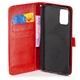 Чохол Idewei для Xiaomi Redmi 10 шкіра PU червоний - зображення 5