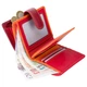 Красный кошелек женский Visconti RB40 RED M Bali c RFID (Red Multi) - изображение 3