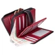 Женский кожаный кошелек Visconti CD22 Ruby (Black/Red) - изображение 2